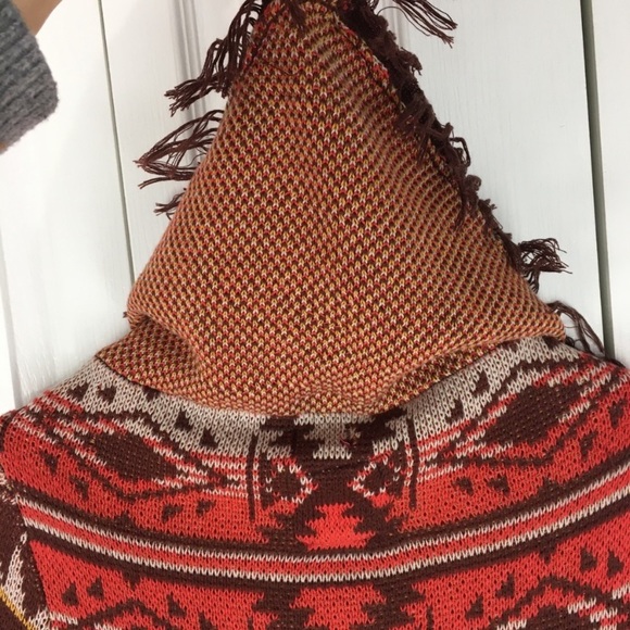 Billabong wide sleeve fringed cardigan - Picture 2 of 7